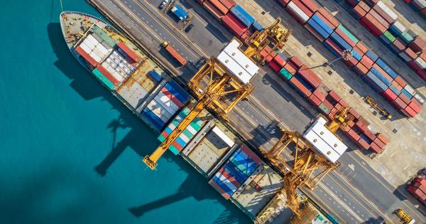 ships at dock ready to distribute goods into the supply chain